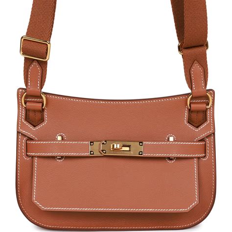 hermes jypsiere brown gold|HERMES Evercolor Mini Jypsiere Gold 1390404 .